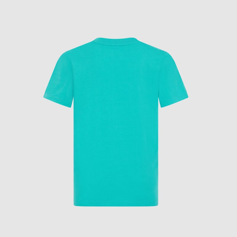 MAPF1 FW KIDS LARGE LOGO TEE - real teal