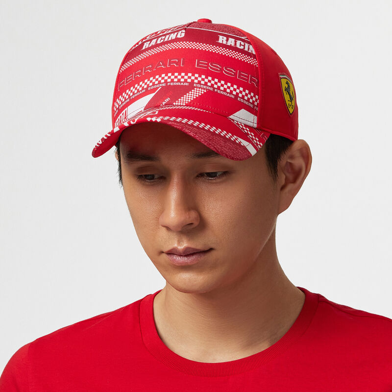 SF FW GRAPHIC CAP - red