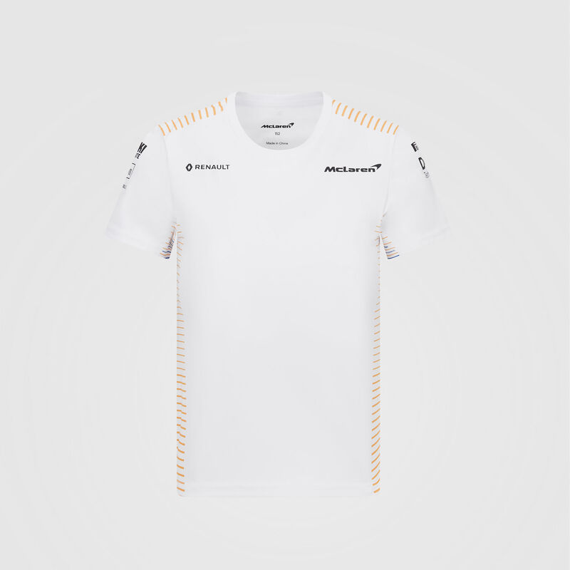 MCLAREN RP KIDS TEAM TEE - white