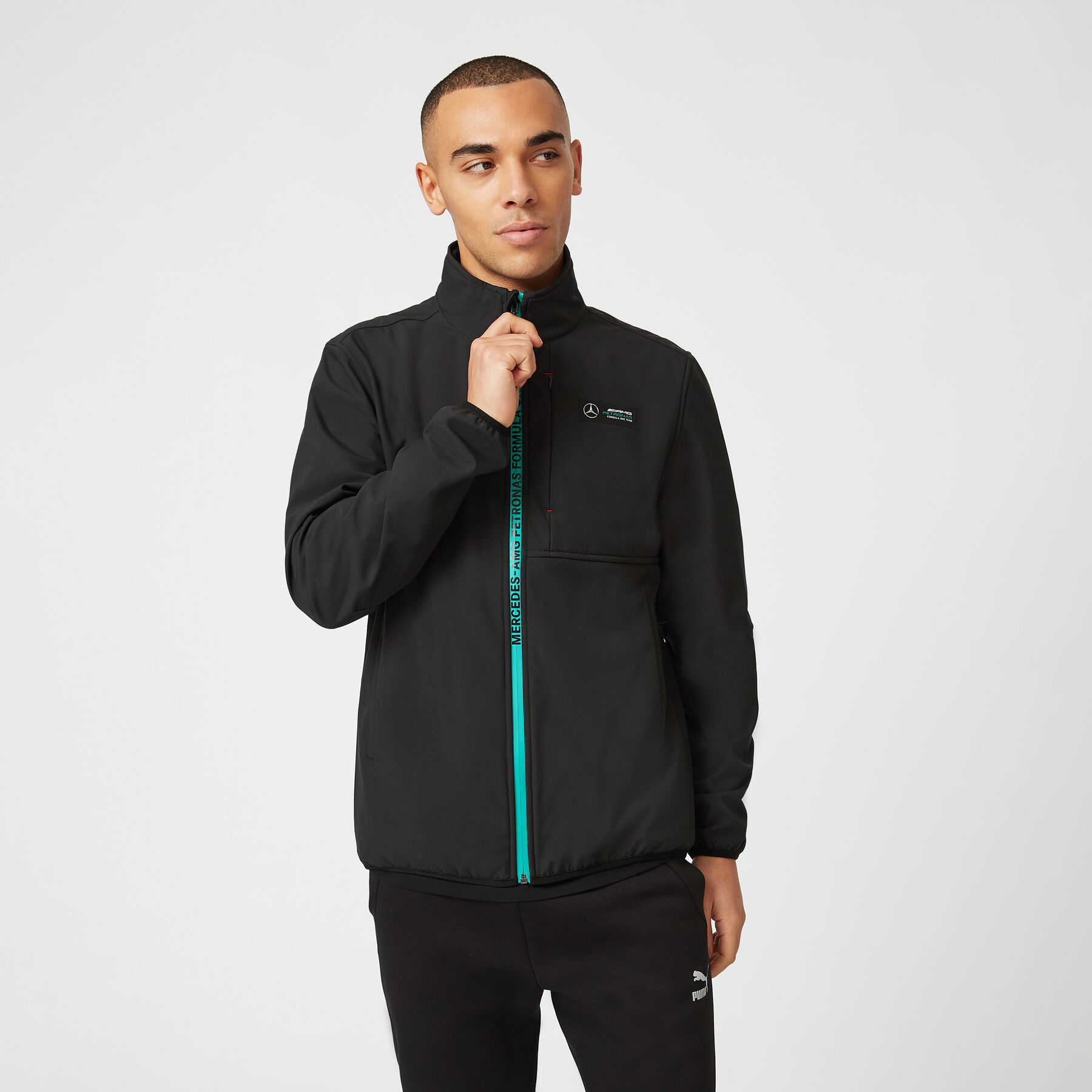 Mercedes benz soft best sale shell jacket