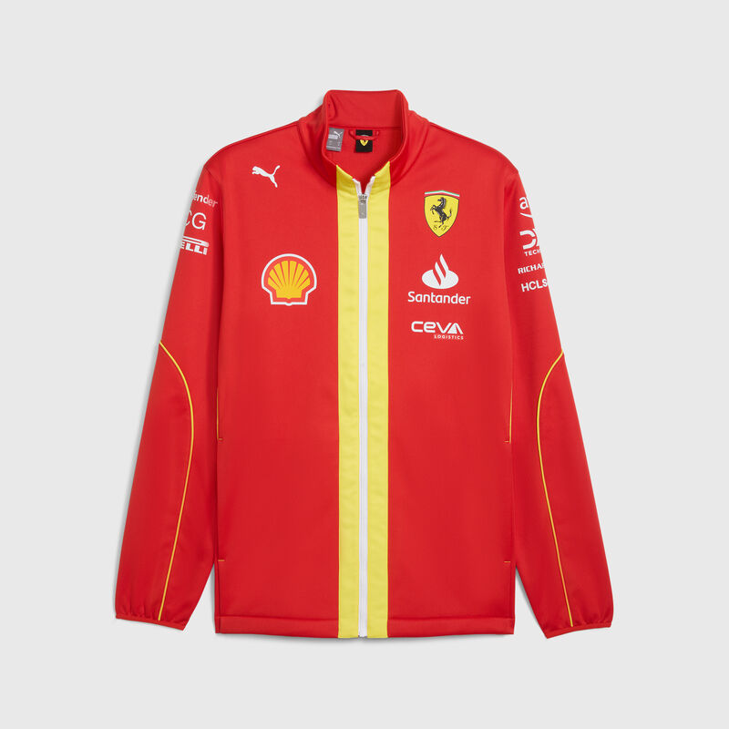 SF RP TEAM SOFTSHELL JACKET - red