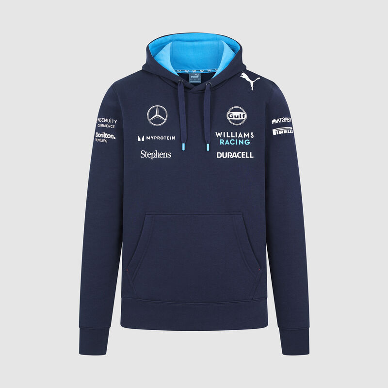 WILLIAMS RACING RP MENS HOODY - navy