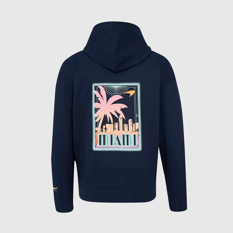MCL SE UNISEX MIAMI OS HOODIE - navy