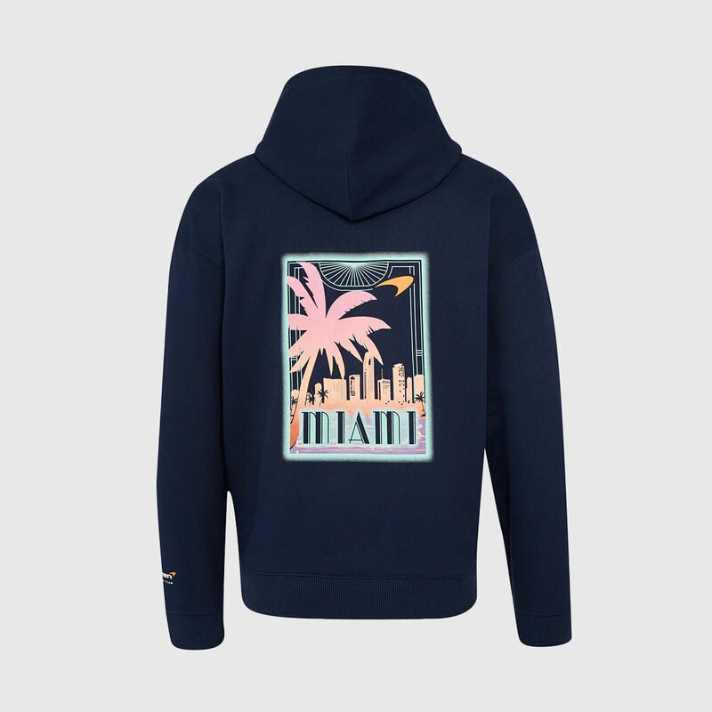 MCL SE UNISEX MIAMI OS HOODIE - navy