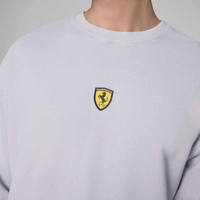 SF FW Driver Crew Sweatshirt - mid grey