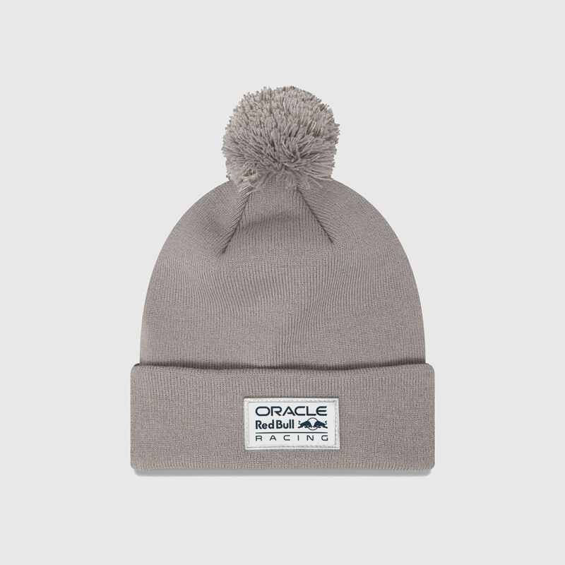 RBR SL FW ESSENTIAL BOBBLE BEANIE - grey