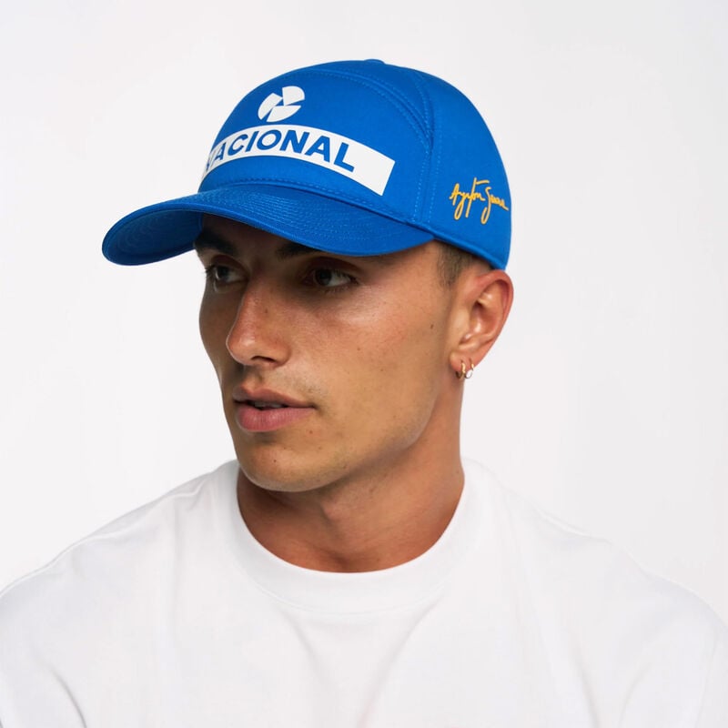SENNA FW NACIONAL REPLICA CAP - Blue