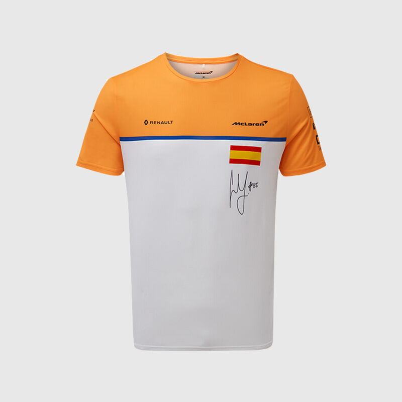 MCLAREN RP SAINZ DRIVER TEE - white