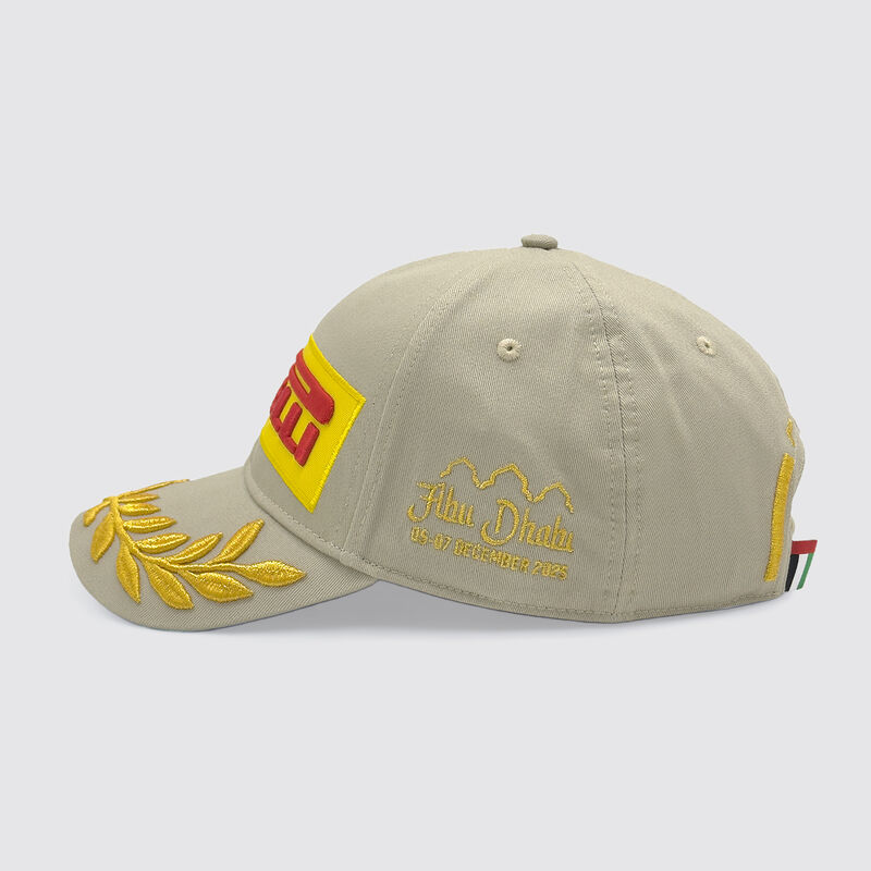 PIRELLI SE ABUDHABI PODIUM CAP - Brown