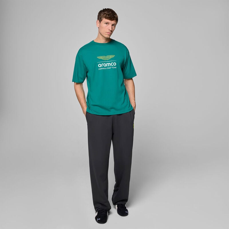 AMF1 FW MENS LARGE LOGO TEE - green
