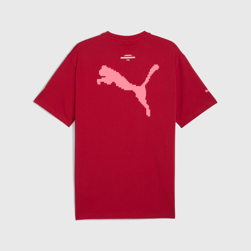 SF LS MIAMI GRAPHIC TEE II - tibetan red