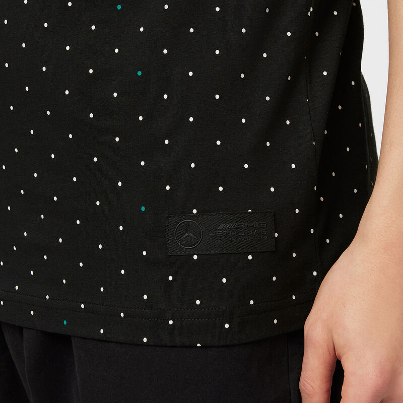 MAPF1 FW MENS POLKA DOT TEE - black