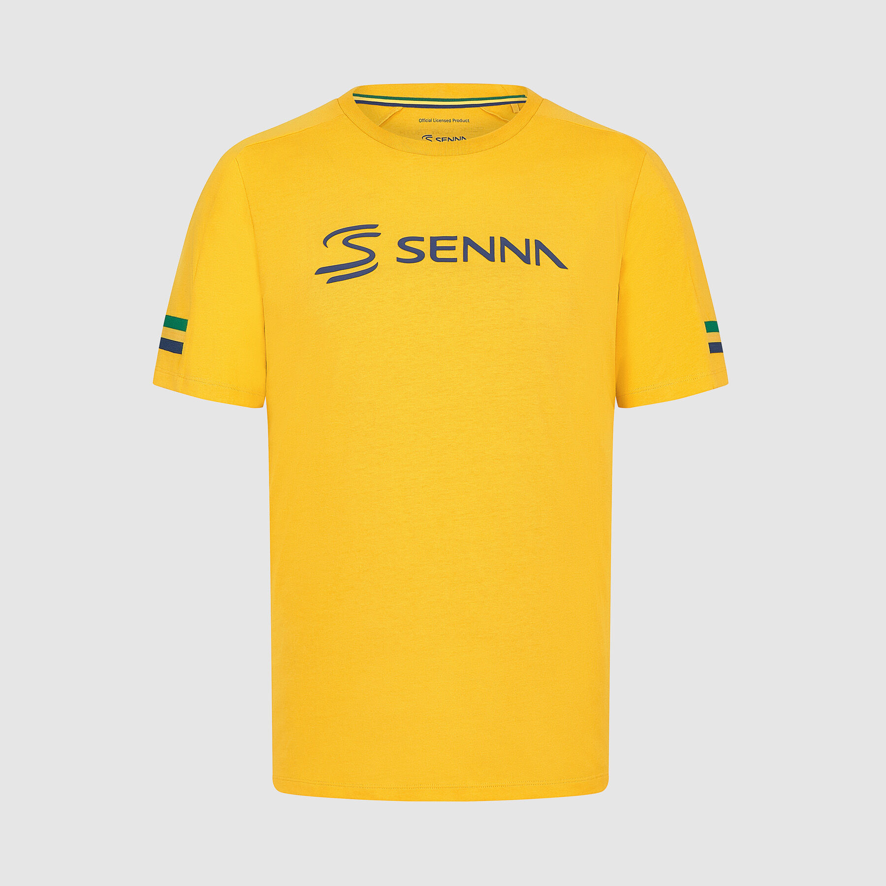 Stripe T shirt Ayrton Senna Fuel For Fans