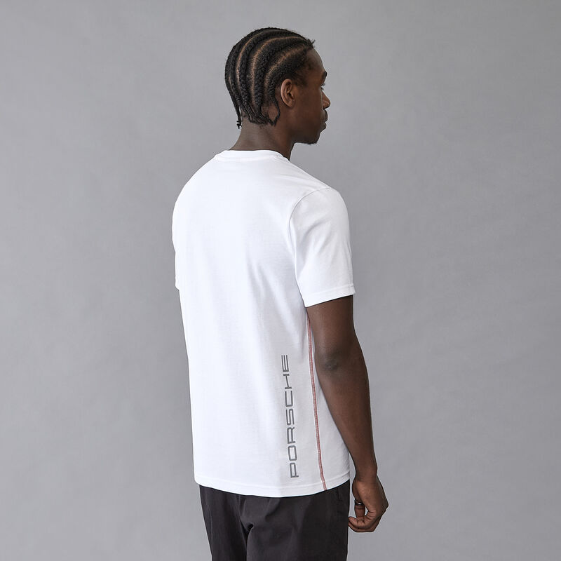 PORSCHE FW LOGO TEE - white