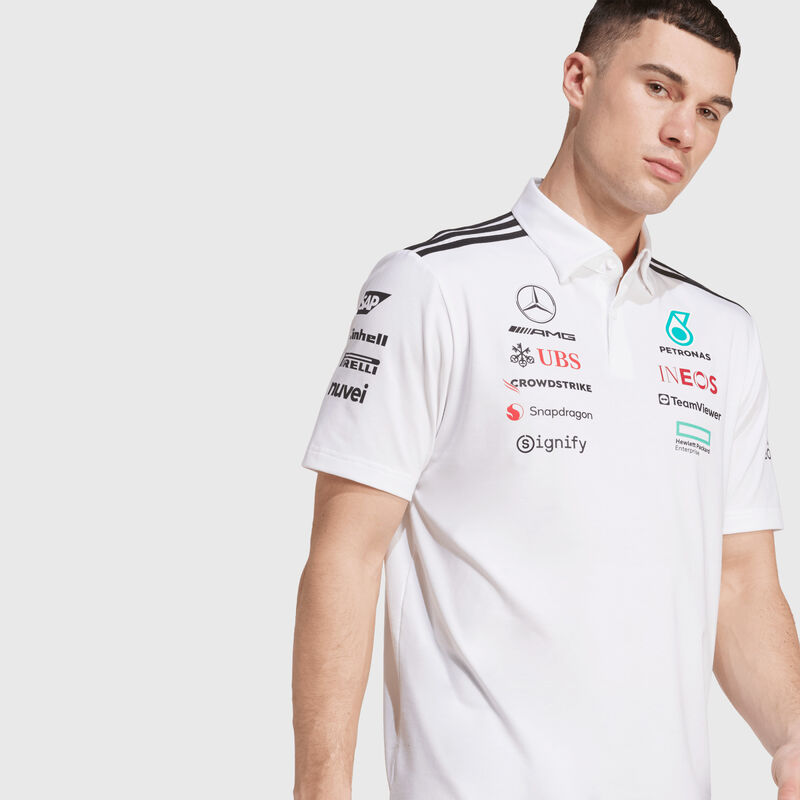 MAPF1 RP MENS TEAM POLO - white