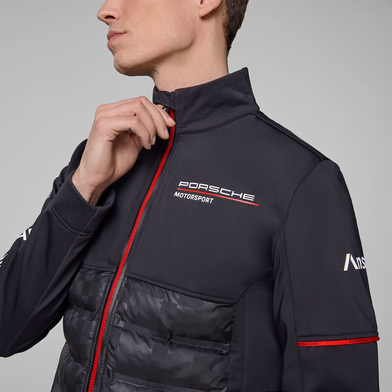 PMS RP MENS HYBRID JACKET - black