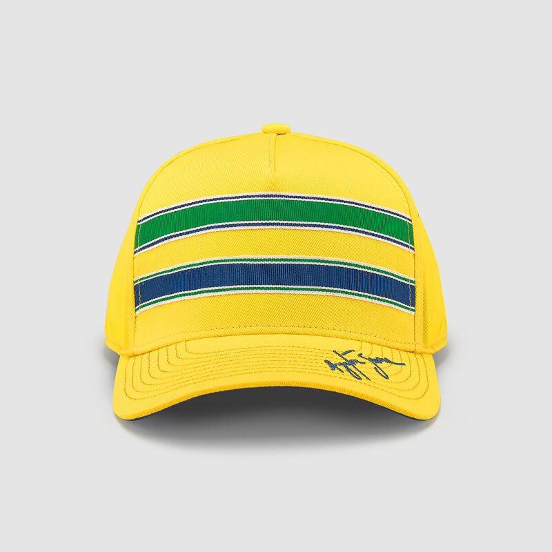 AS FW STRIPE BASEBALL CAP - yellow