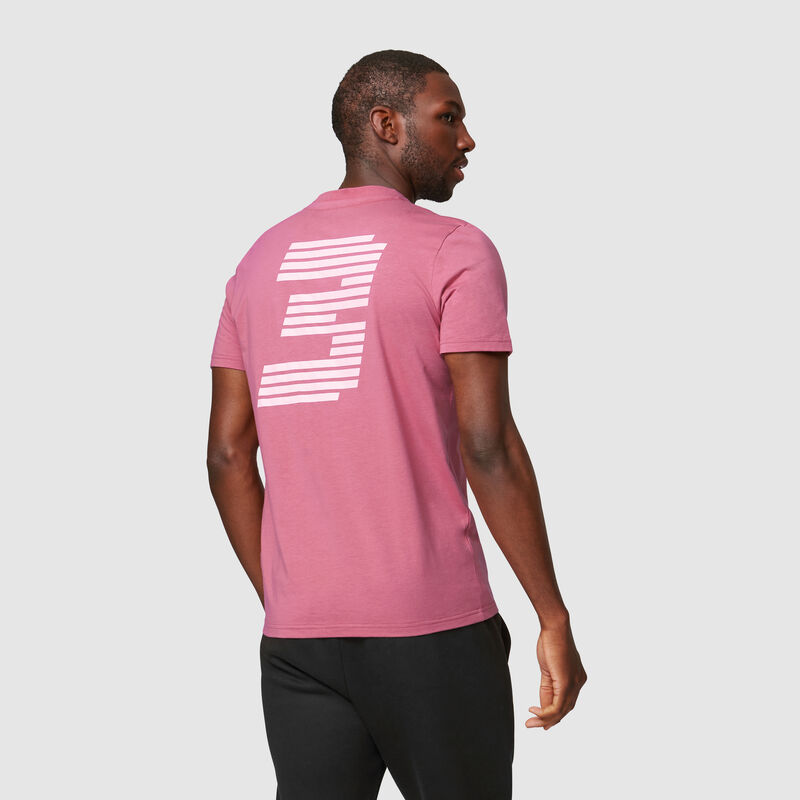 MCLAREN FW RICCIARDO NO3 SG TEE - pink