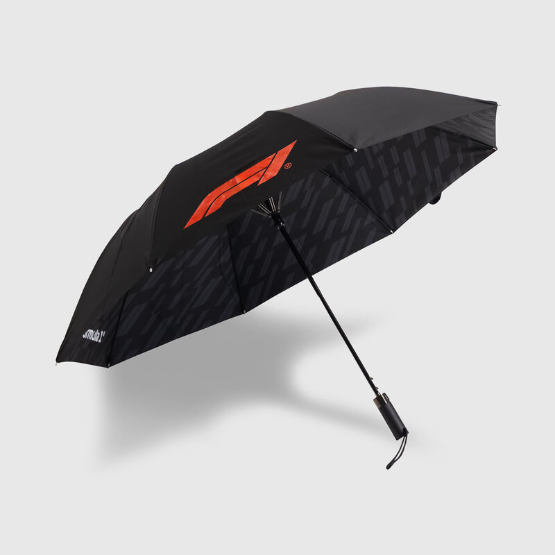 Umbrella 2026 - F1 Collection - True black ONE SIZE - 8719203695617 - Fuel For Fans F1 Merchandise store