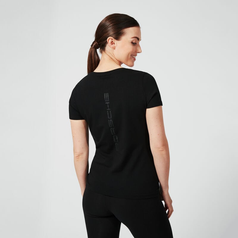 PORSCHE FW WOMENS TEE - black