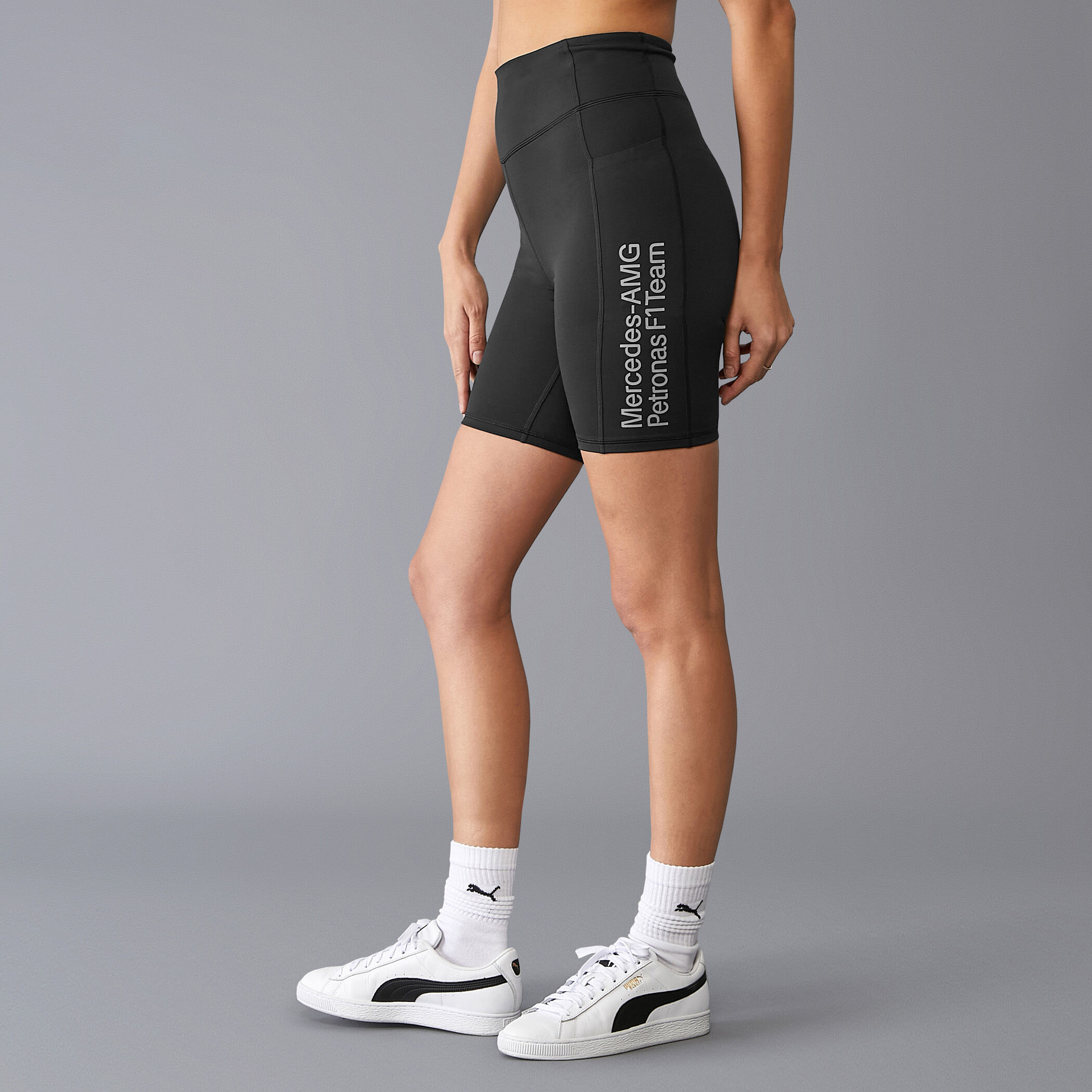 Bike Shorts fur Damen Mercedes AMG F1 Fuel For Fans