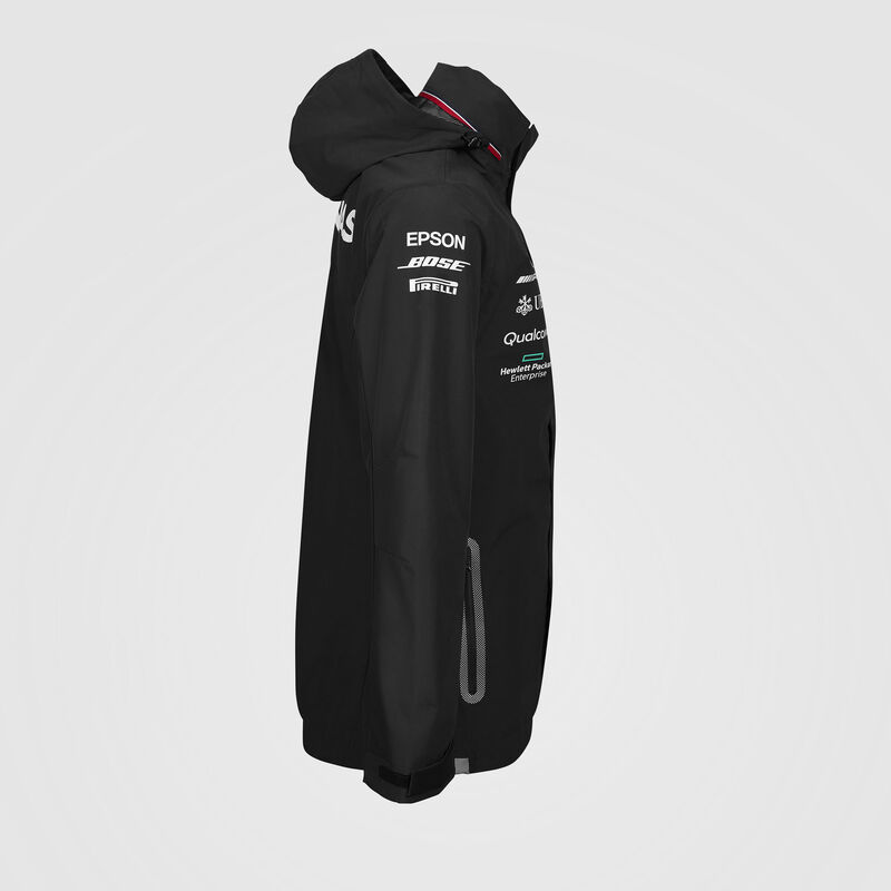 2019 Team Rain Jacket Mercedes Amg Petronas Motorsport Fuel For Fans