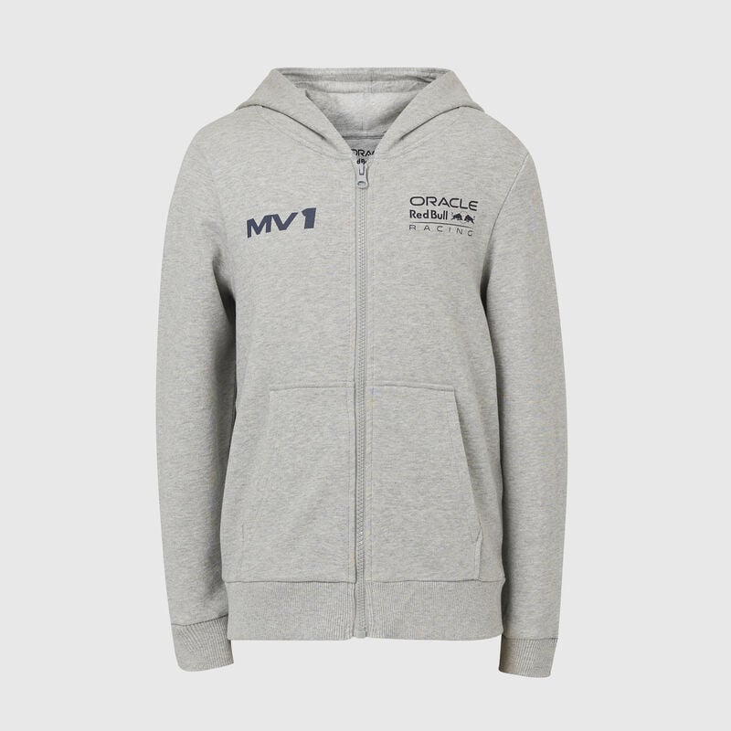RBR FW KIDS MV HELMET ZIP HOODIE - grey