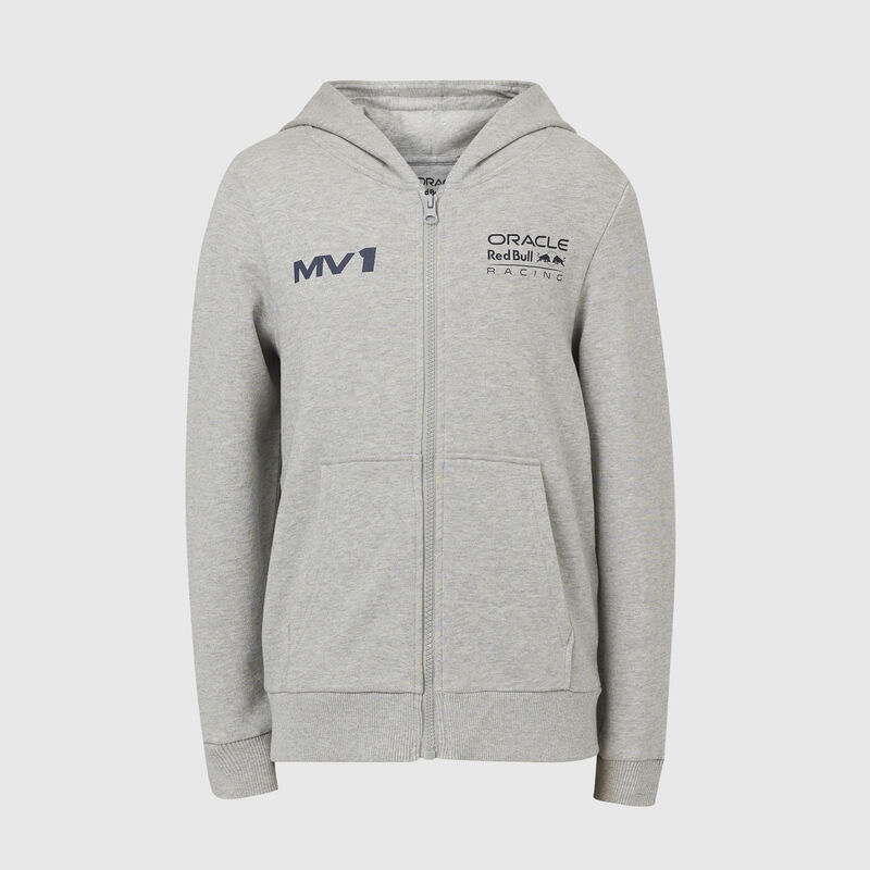 RBR FW KIDS MV HELMET ZIP HOODIE - grey