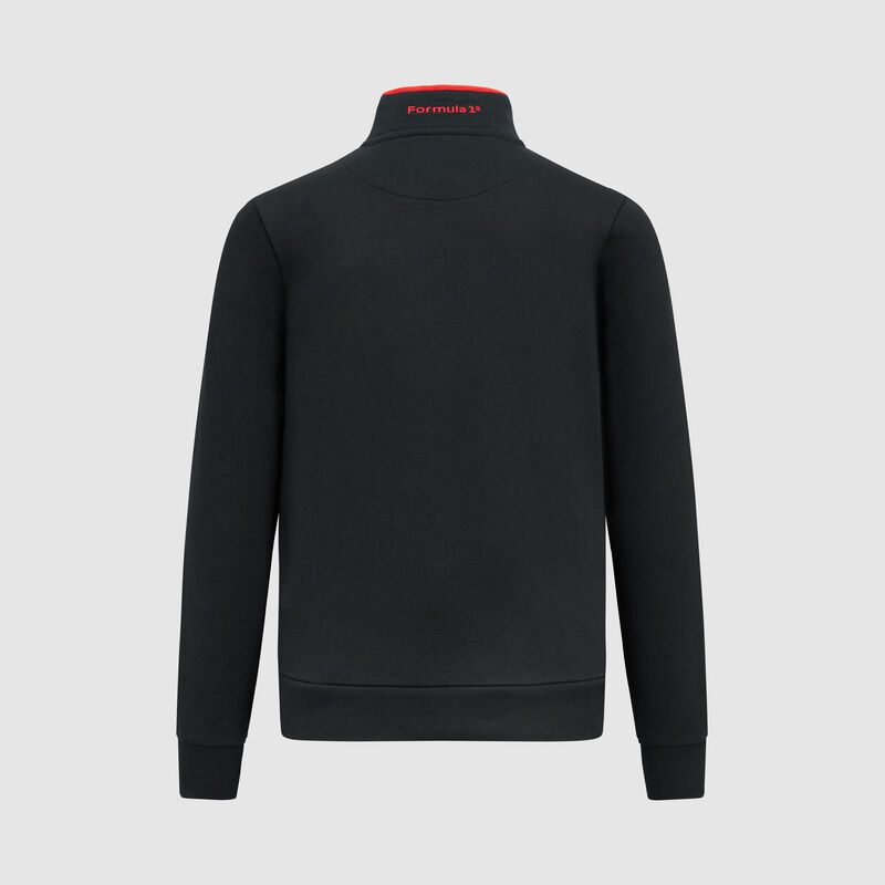 F1 FW QUARTER ZIP SWEAT - black