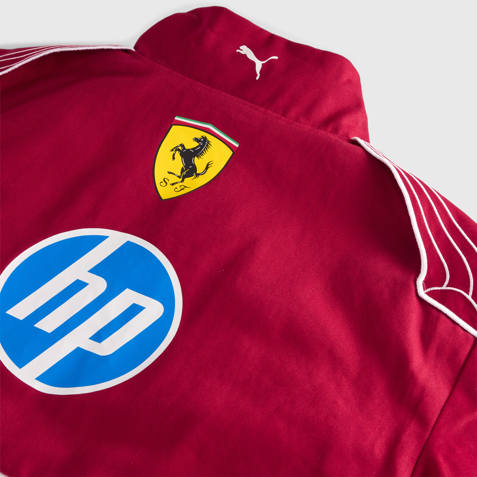 PUMA 2025 Team Racing Jacket Scuderia Ferrari F1 Fuel For Fans