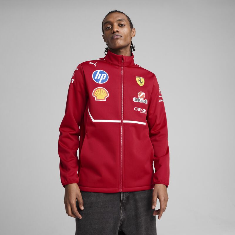 SF RP TEAM SOFTSHELL JACKET - red