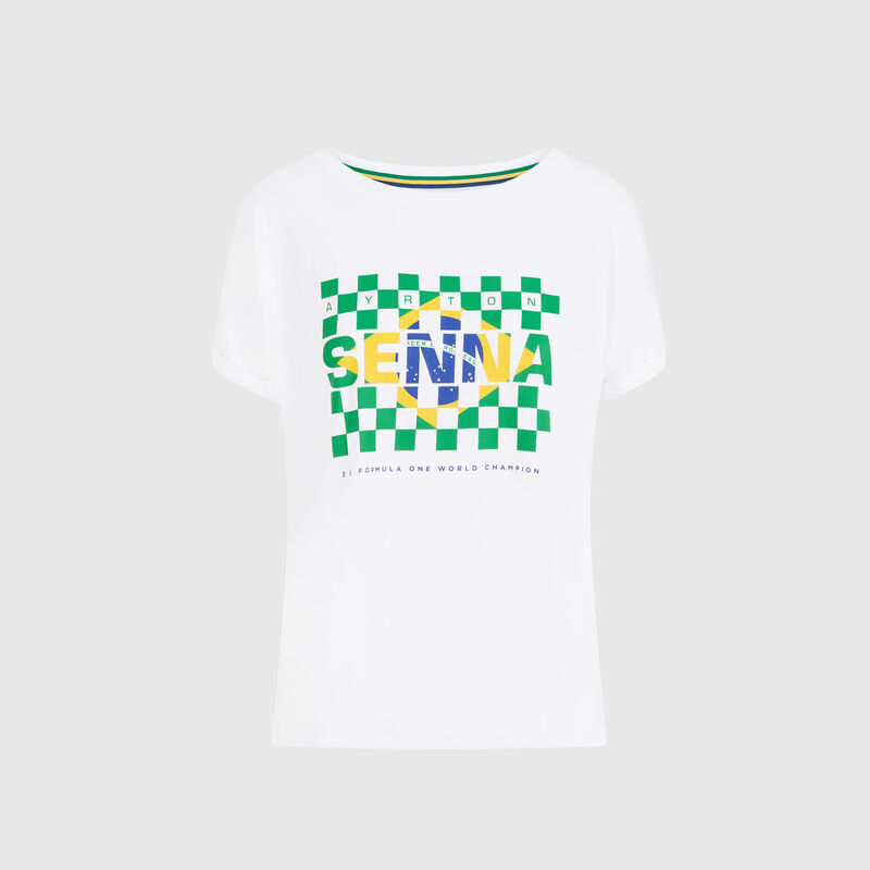 AS FW WOMEN FLAG TEE - white