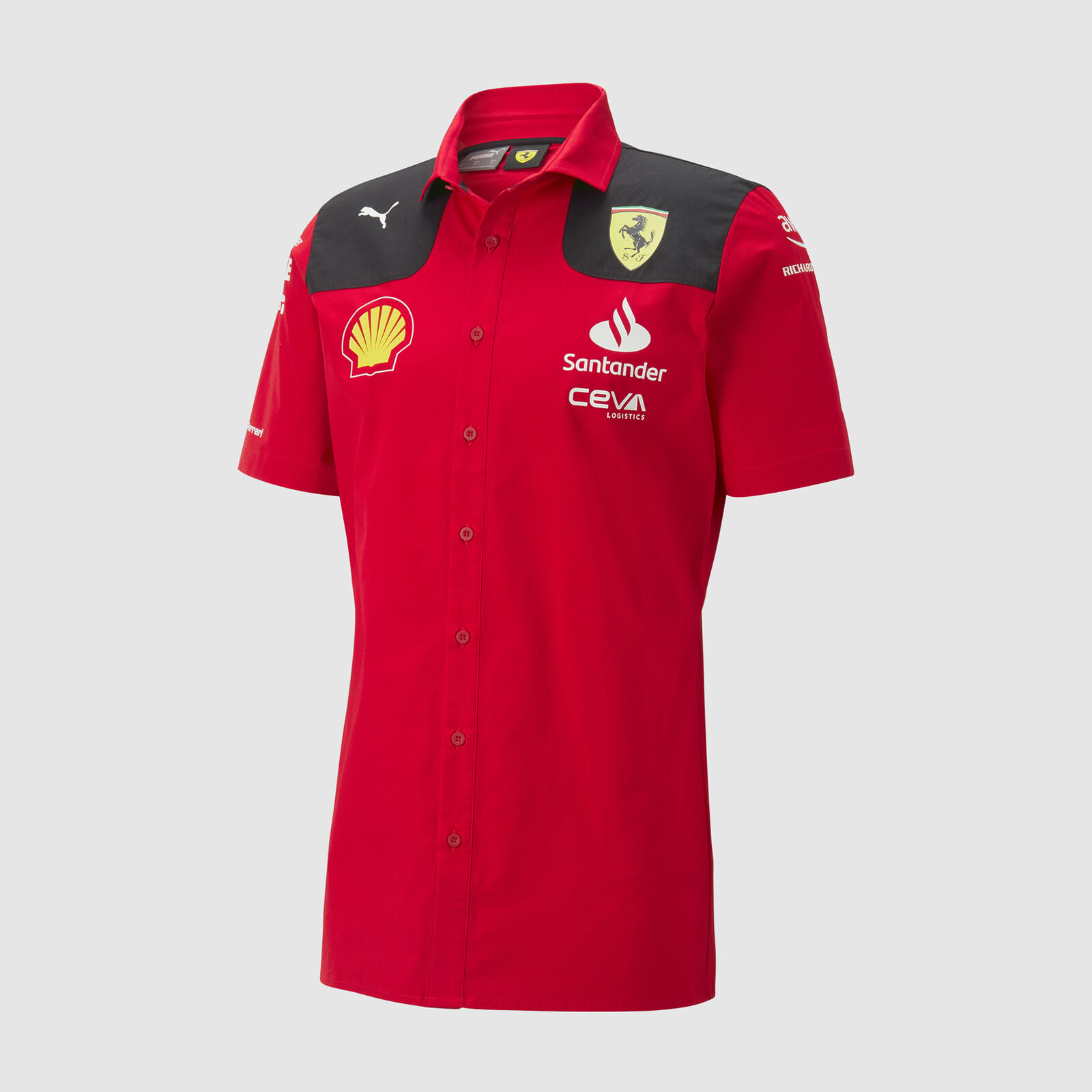  Ferrari Scuderia Official Formula 1 Merchandise - 2022 Team  Shirt - Red - Size S : Sports & Outdoors