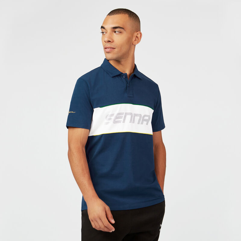 AS FW MENS RACE POLO - navy