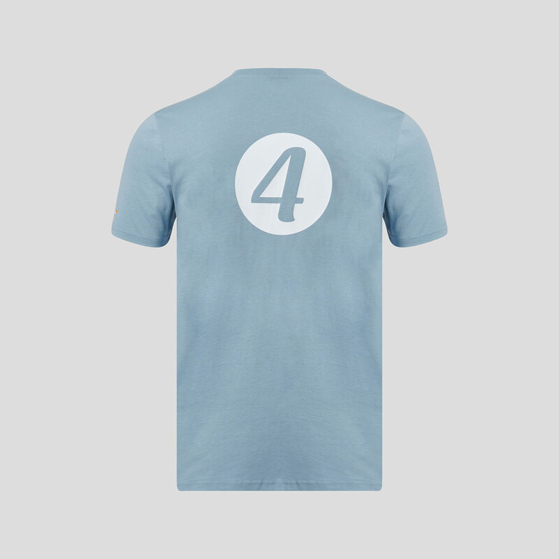 MCLAREN FW MONACO NORRIS TEE - blue