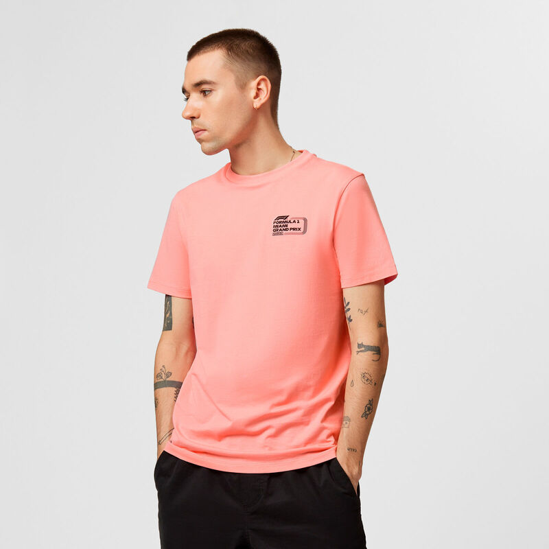 F1 FW RS MIAMI TEE - pink