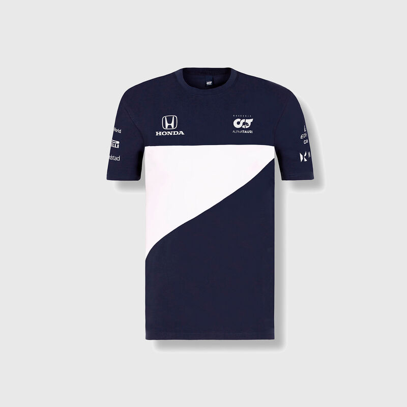 ALPHA TAURI RP MENS TEE - navy