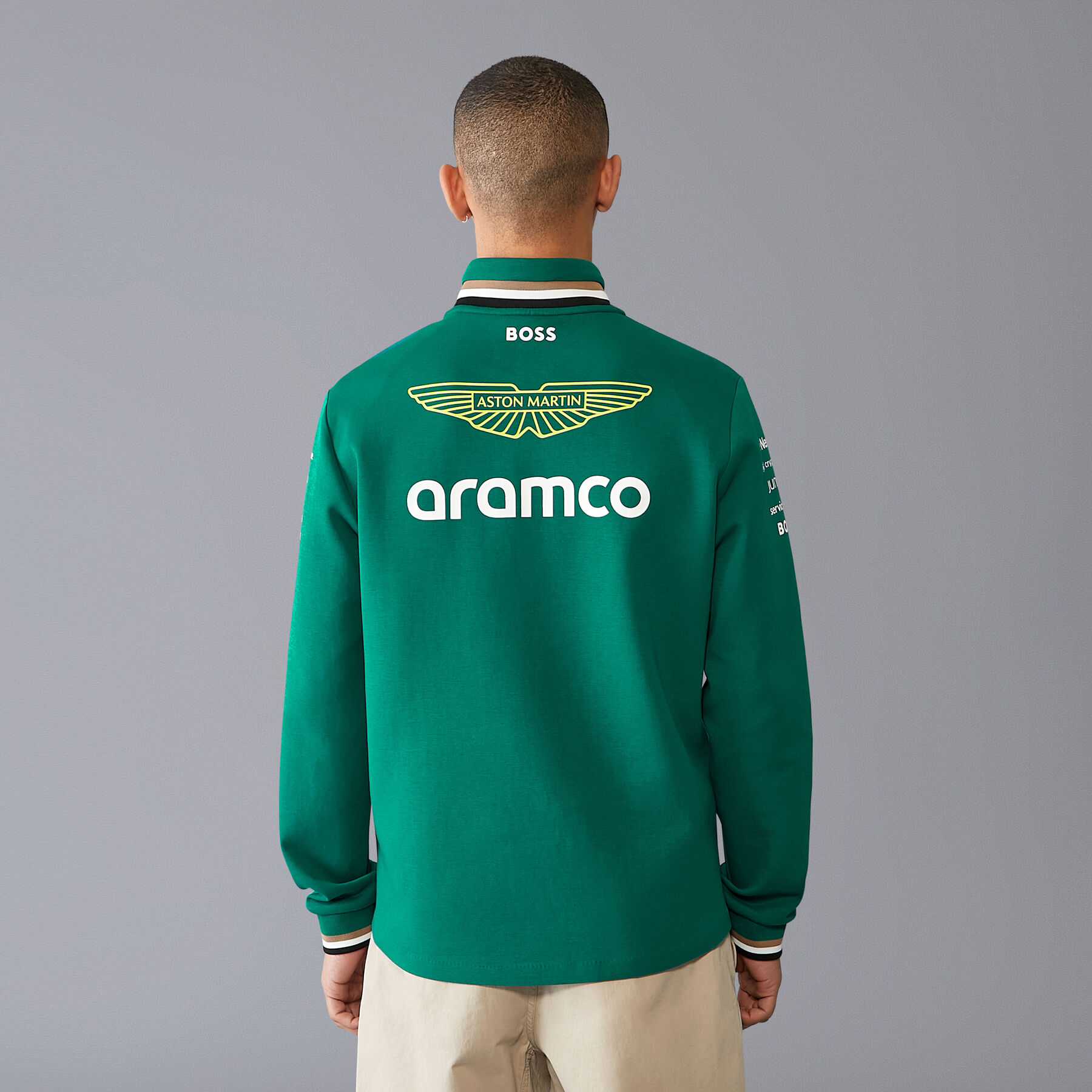 2024 Team 1/4 Zip Sweater - Aston Martin F1 Team | Fuel For Fans