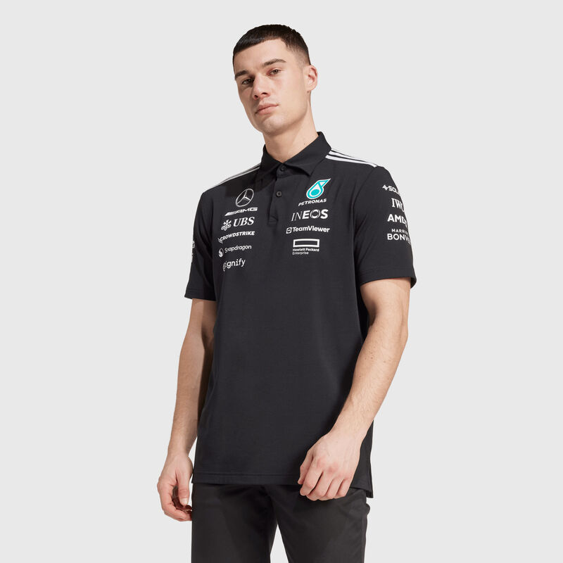 MAPF1 RP MENS TEAM POLO - black
