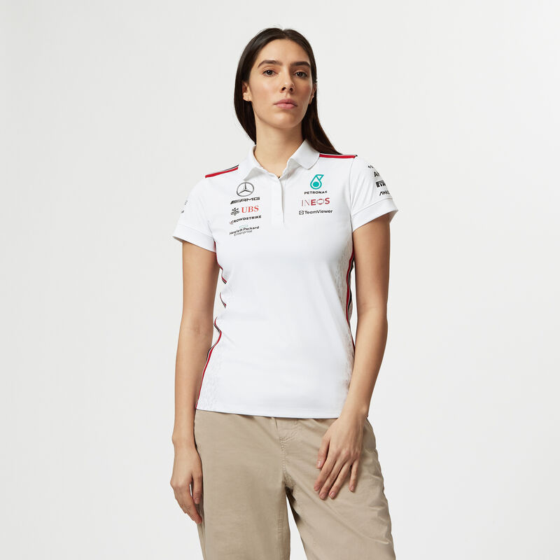 MAPF1 RP WOMENS POLO - white