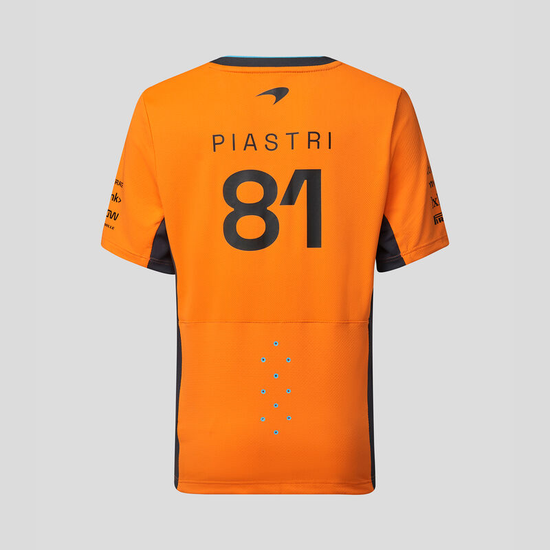 MCLAREN SL RP 2023 KIDS SET UP TEE PIASTRI - orange