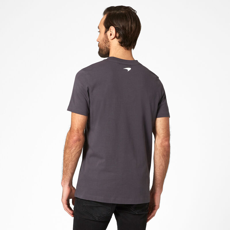 MCLAREN FW ESSENTIALS TEE - Antracit