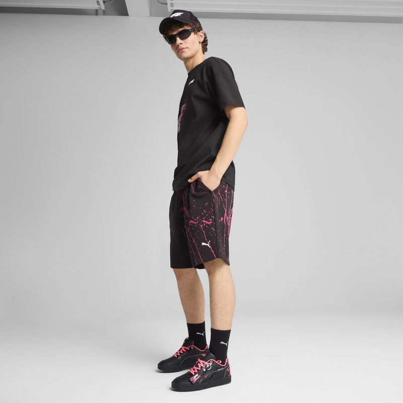 F1 LS SPEED SPLASH TEE - black
