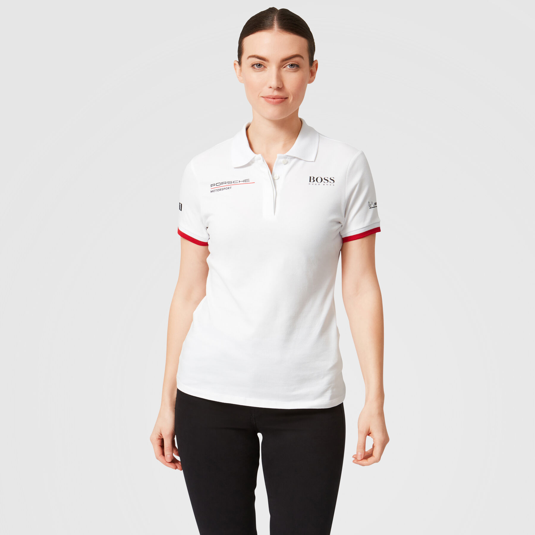 Hugo boss ladies polo hotsell shirts