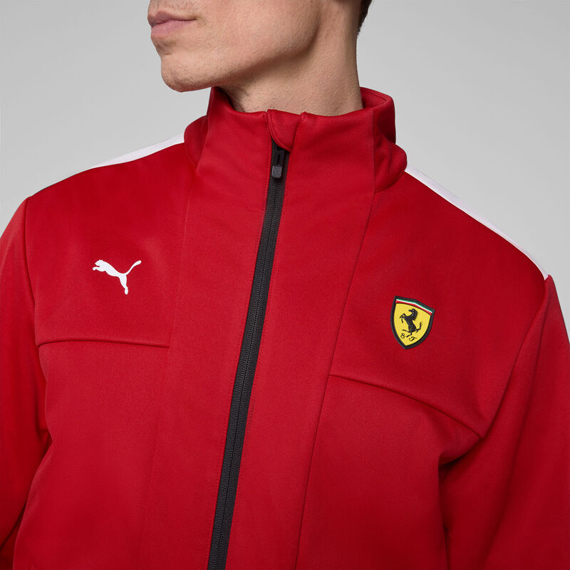 SF FW SOFTSHELL JACKET - red