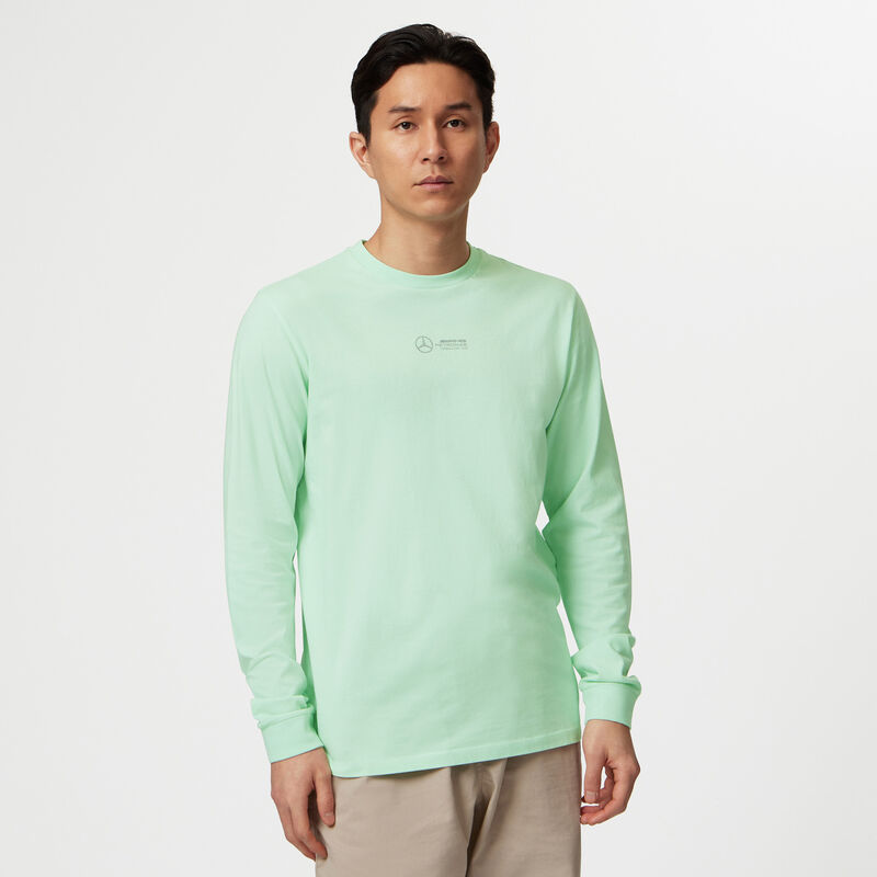 MAPF1 FW LS RETRO TEE - mint