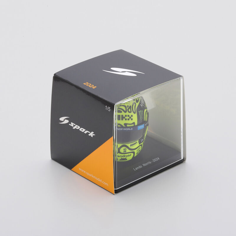 MCL LN 2024 1:5 SCALE HELMET - neon yellow