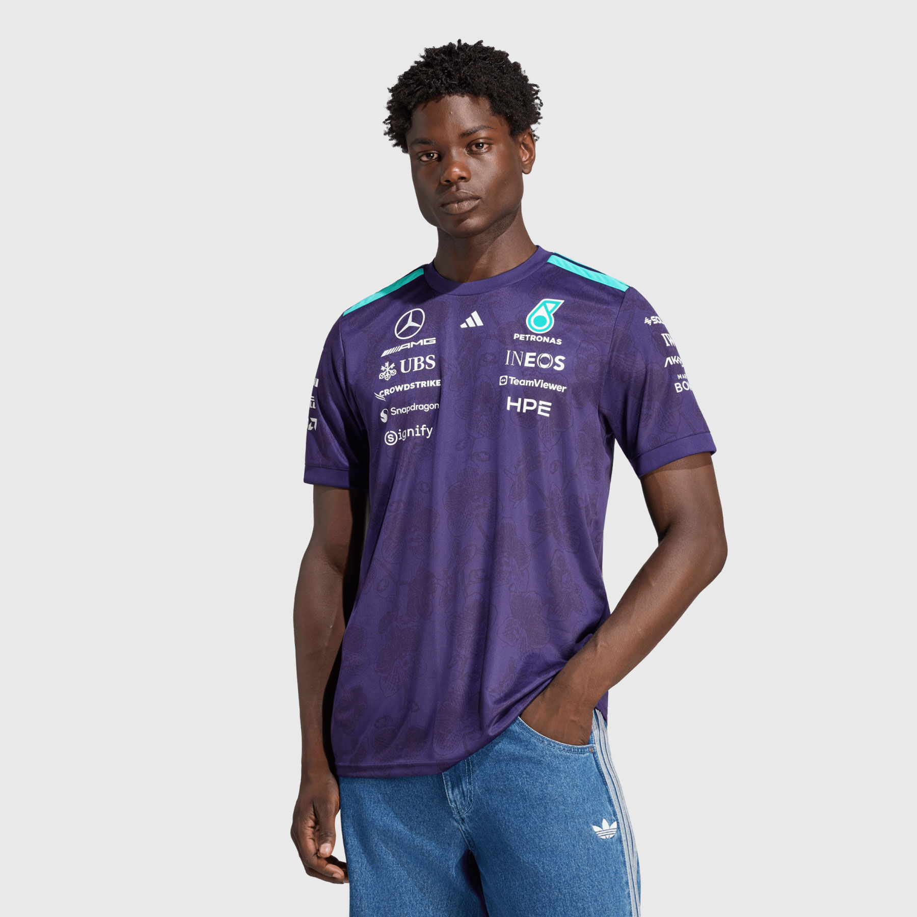 adidas 2026 Team Singapore GP T-shirt - Mercedes-AMG F1 | Fuel For