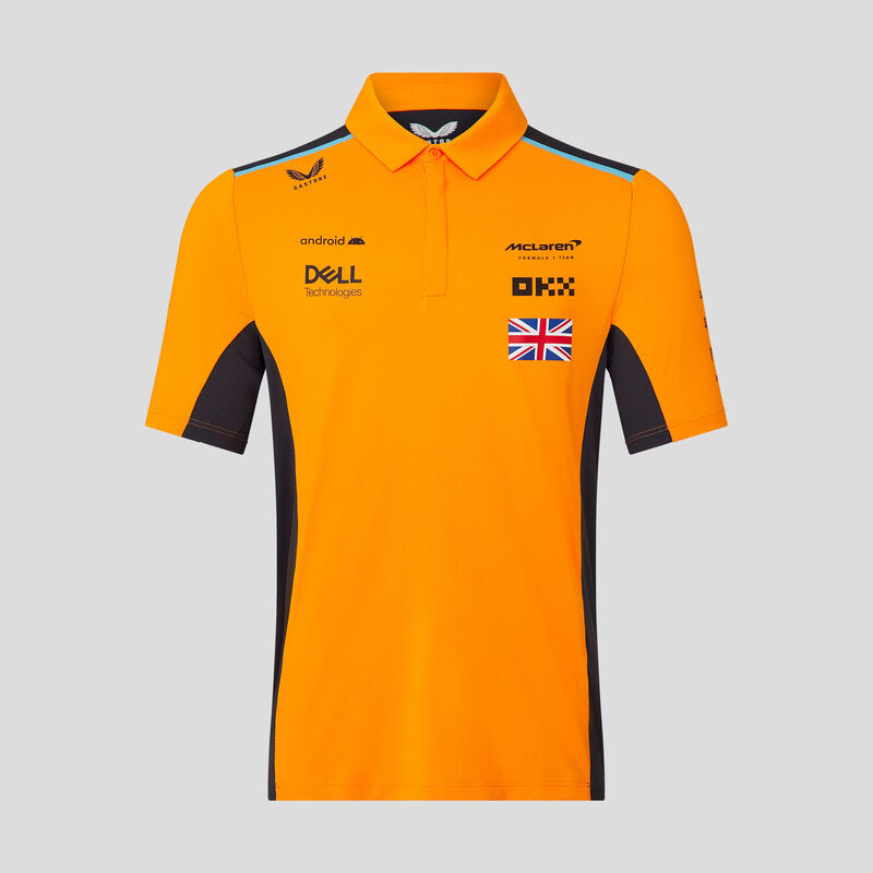 MCLAREN SL RP 2023 POLO SHIRT - NORRIS - orange