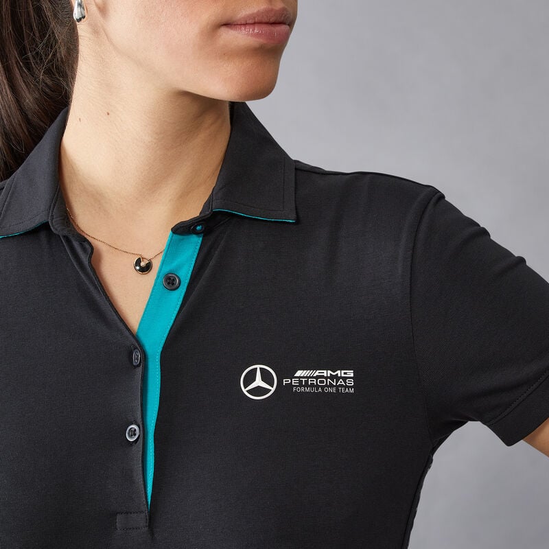 MAPF1 FW WOMENS POLO - black